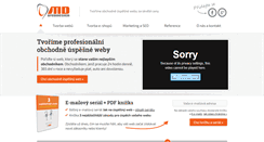 Desktop Screenshot of mdwebdesign.cz